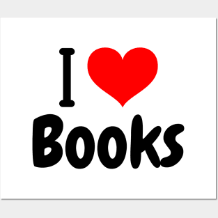 I Love Books Posters and Art